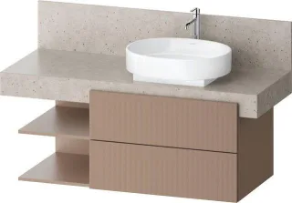 Duravit Balcoon Konsolen-Waschtischunterschrank 1200 ohne Fach 2 L Schubkästen 2, BA50460JFIF0000