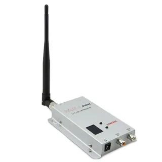 Partom 1.2GHz 1.5W 12CH FPV Wireless Video Receiver Long Range 10Km For RC Drone Fixed Wing Airplane