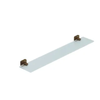 Kludi VELA S Glasablage 25973N1 Brushed Bronze