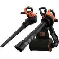Black + Decker Akku-Laubsauger BEBLV300-QS Elektro Laubsauger 230 V