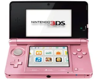 Nintendo 3DS coral pink