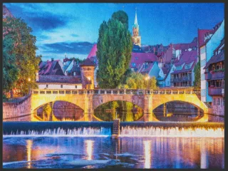 Fussmatte Nürnberg 5006 | Größe: 60 cm x 45 cm