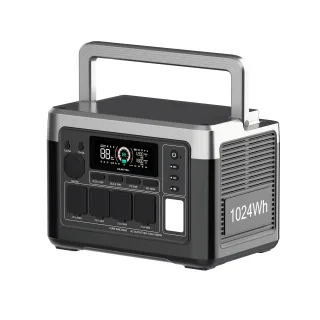 [EU Direct] OUKITEL P1000 Plus 1800W 1024Wh Portable Power Station, 45 Minutes Fast Full Charge, LiFePO4 Solar Generator