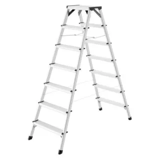 Hailo D60 StandardLine 2x7 Stufen Stehleiter