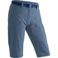 Maier Sports Caprihose Kluane Damen Shorts, kurze Wanderhose, Outdoorhose mit 2 Taschen, Regular Fit