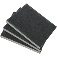 kwb Schleifpapier kwb 3-tlg. Schleifschwamm-Set mit feiner, mittlerer & grober Körnung f, kwb 3-tlg. Schleifschwamm-Set mit feiner, mittlerer & grober Körnung f
