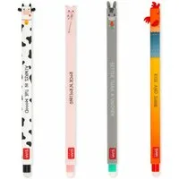 Legami Gelschreiber Erasable Gel Pen Set Farm Sweet Farm