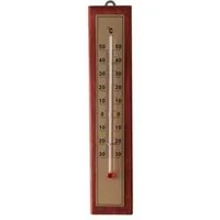 axentia Raumthermometer Zimmerthermometer, Holz, ca. 22 cm 200340, 1-tlg.