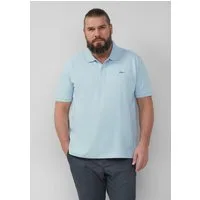 s.Oliver Poloshirt Poloshirt BIG SIZE kurzarm, Kragen, Knöpfe, Logo