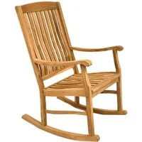 Endorphin Schaukelstuhl Teakholz Schaukelstuhl – stilvolle Entspannung indoor & outdoor