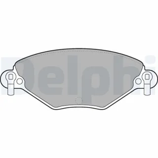 Delphi Bremsbel?ge vorne Citroen C5 LP1654