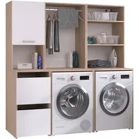 Parisot Mehrzweckschrank-Set Laundry 4, (Set, 4-St)