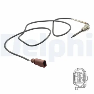 Delphi Abgastemperatursensor Audi Q7 VW Touareg 3,0 TS30159