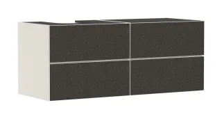 Hansgrohe Xevolos E Waschtischunterschrank Sandbeige Matt 1370/550 mit 4 Schubkästen für Konsole mit 54237660