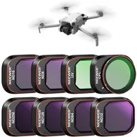 Neewer FL-A31 8x Filter Set für DJI Mini 4 Pro - ND8-ND256, CPL & UV Polfilter (Lebendige Farbwiedergabe)