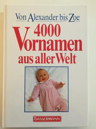 Viertausend Vornamen aus aller Welt. Von Alexander bis Zoe