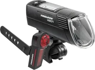 Trelock LS 760 Vision + LS 740 Vector Signal Set schwarz 100 Lux