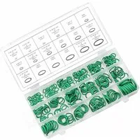 Kummert Business Klimaanlagen-Verkleidung Dichtung HNBR-O-Ring-Satz Ø 3-22 mm grün, Zubehör für Home Haus & Garten PKW KFZ Werkstatt, Dichtring-Set 270 Stück