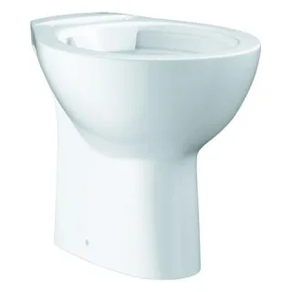 Grohe Stand-Tiefspül-WC Bau Keramik 39431 spülrandlos Abg. senkr. alpinweiß, 39431000 39431000