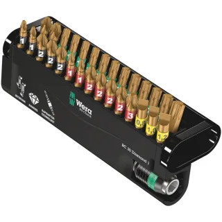 Wera Bit-Check 30 Diamond 1, 30-teilig - 05057431001