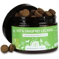 Wolfsbacher Natur Kot & Grasfrei Leckerli - Snack mit Funktion für Hunde, für: Hund