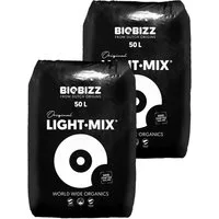 Biobizz Pflanzerde BioBizz Light-Mix 2 x 50 L - Blumenerde