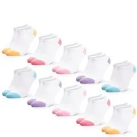 OCCULTO Sneakersocken Damen Muster Sneaker Socken 10er Pack (Modell: Maja) (10-Paar)