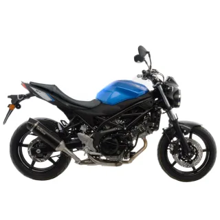 Sport Auspuff LeoVince Nero Black Suzuki SV 650 Bj. 2016-2024 EURO-4/EURO-5 +ABE eintragungsfrei