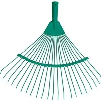 TRIZERATOP Gartenrechen Draht-Laubrechen, 22 Zinken, Metall, ohne Stiel, (Draht-Laubrechen, 22 Zinken, Metall, ohne Stiel)