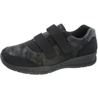 Fischer-Markenschuh Paul Klettschuh aus Stretchmaterial, Einlegesohle herausnehmbar