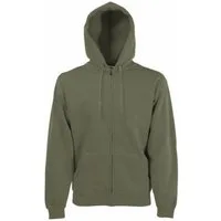 Fruit of the Loom Kapuzensweatjacke Premium Hooded Sweat-Jacket