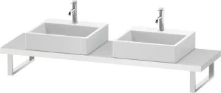 Duravit L-Cube Konsole Weiß Matt 800x480x45 mm - LC101C01818 LC101C01818