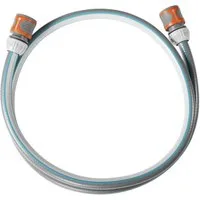 GARDENA Gartenschlauch GARDENA 18011-20 Gartenschlauch 150 cm 1 Set Grau, Türkis, Orange