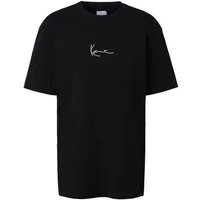 Karl Kani T-Shirt Karl Kani Small Signature White Logo Tee black (1-tlg)