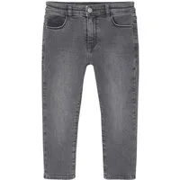 vertbaudet 7/8-Caprijeans Mädchen Slim-Jeans, Hüftweite COMFORT