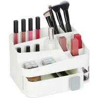 relaxdays Make-Up Organizer mit Schublade, 2-tlg.