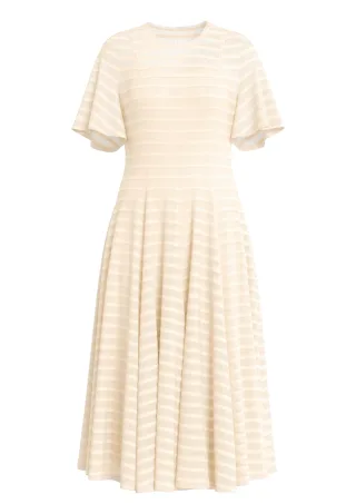 s.Oliver BLACK LABEL - Kleid beige - Gr. - 36