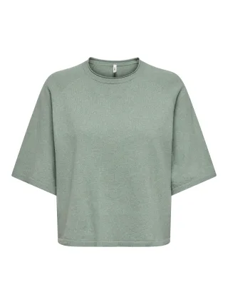 ONLY - ONLLOYAL 2/4 O-NECK KNT NOOS Chinois Green - Gr. - S