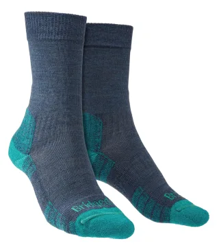 Bridgedale - Leichte Merino-Socken für Damen zum Wandern - Denim