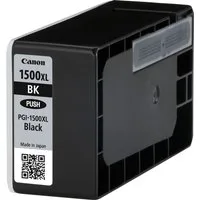 Canon PGI-1500XL BK Tintenpatrone (original Druckerpatrone 1500 schwarz)