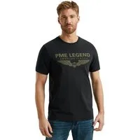 PME LEGEND T-Shirt SHORT SLEEVE R-NECK LOGO CARRIER (1-tlg) mit Stretch