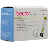 BEURER Blutzucker-Teststreifen BEURER GL48/GL49 Teststreifen 50 Stück