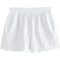 Next Shorts Jersey-Shorts mit floraler Stickerei (1-tlg)