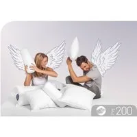 Schlafstil Baumwollkissen F200, Füllung: 100% Polyester, Bezug: 100% Baumwolle, hergestellt in Deutschland, allergikerfreundlich