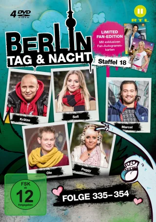 Berlin - Tag & Nacht - Staffel 18 (Folge 335-354) (4 Discs Limited Edition)