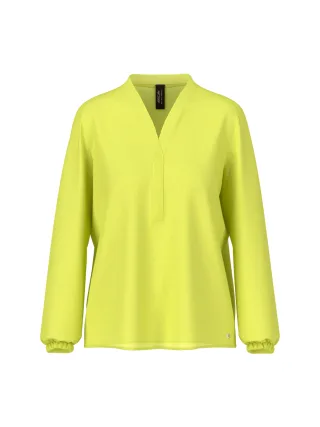 Marc Cain Additions - V-Neck-Bluse Rethink Together - Gr. - 36