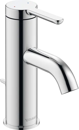 Duravit C.1 Einhebel-Waschtischmischer Chrom Hochglanz 121x40x155 mm - C11010001010 C11010001010