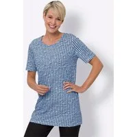 Sieh an! T-Shirt Longshirt Kurzarm