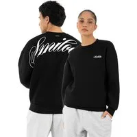 Smilodox Sweatshirt Feyd, Pullover Unisex Oversize Sweater mit Backprint & Logo weiches Material, Rippbündchen, Rundhals, Streetwear