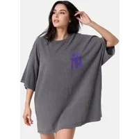 Worldclassca Print-Shirt Worldclassca Oversized NY NEW YORK Print T-Shirt Tee Sommer Oberteil